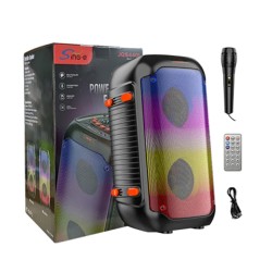 Sing-e Portable Wireless Speaker JQS4401 with Mic and Remote Control Black Sing-e Portable Wireless Speaker JQS4401 with Mic and Remote Control Black